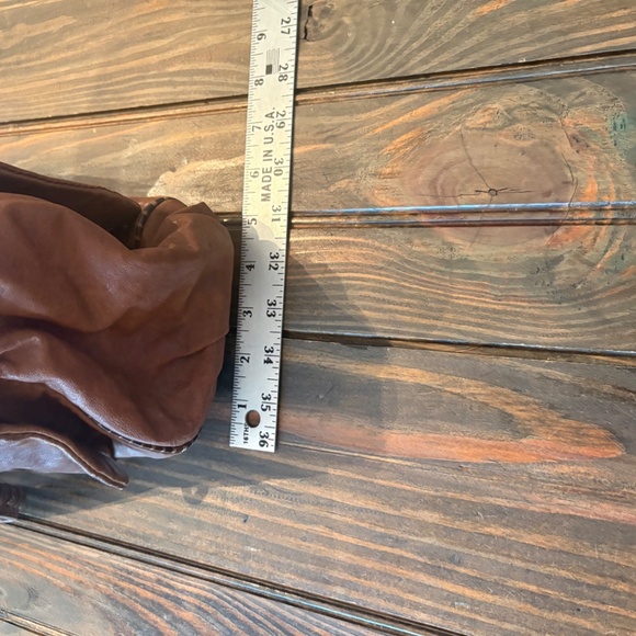 Halston Heritage Snakeskin Handle Shoulder Bag - Picture 7 of 14